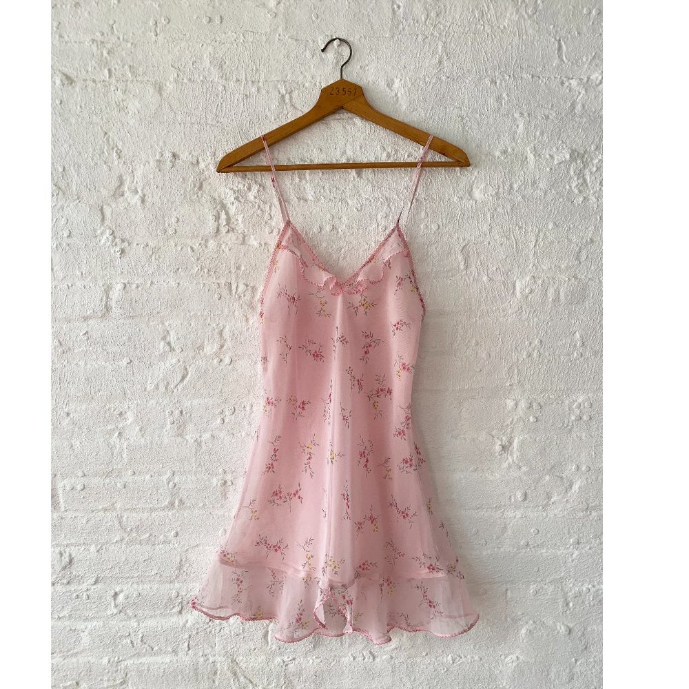 Slumber Party Pastel Floral Slip